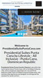 Mobile Screenshot of presidentialsuitepuntacana.com